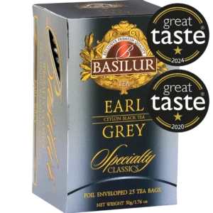 Basilur Earl Grey – Té Negro Ceylán con Bergamota (Specialty Classics)